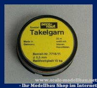 Takelgarn 0.5w/b 20m