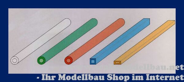 Pl-Rohr 330x4x2mm gr