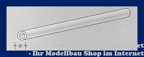 P-Rundrohr 1000x 5/3gr