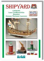 KrickSHIPYARD Katalog Karton Lasercut Bausätze