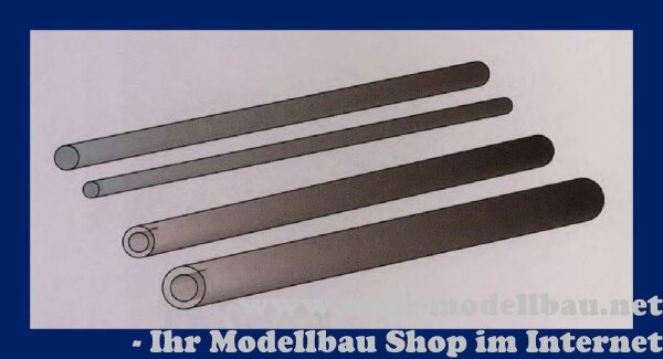 CfK-Rohr 1000x 6/ 4mm