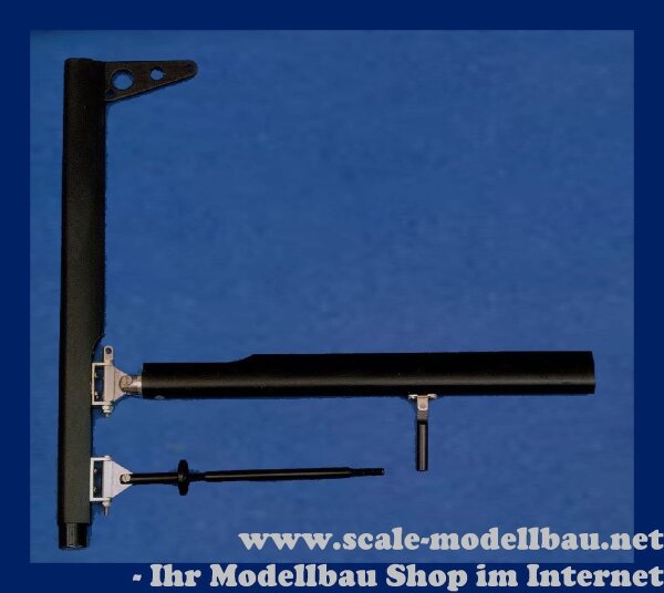 Alu-Segelmast schwarz