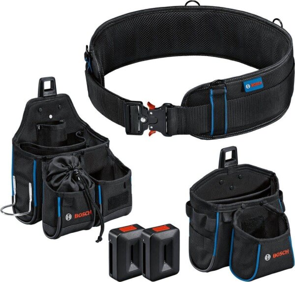 BOSCH Professional L/XL 1600A0265R Werkzeug-Gürteltaschen-Set