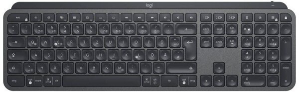 Logitech MX Keys for Business Tastatur kabellos grau, schwarz