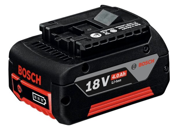 BOSCH Professional Werkzeugakku GBA 18V Lithium-Ionen 4,0 Ah