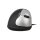 r-go HE Ergo Vertical Mouse Größe L rechts Maus ergonomisch kabelgebunden schwarz, silber