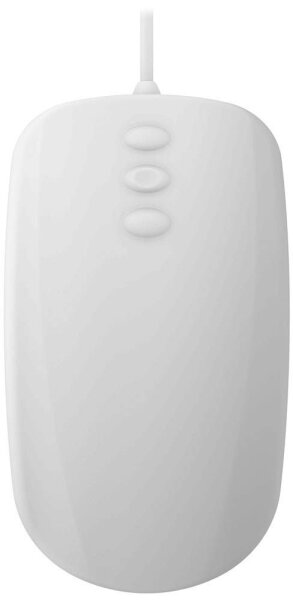 CHERRY AK-PMH3 Medical Mouse 3-Button Scroll Hygiene-Maus kabelgebunden weiß