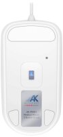CHERRY AK-PMH3 Medical Mouse 3-Button Scroll Hygiene-Maus kabelgebunden weiß