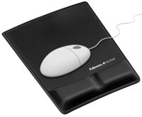 Fellowes Mousepad mit Handgelenkauflage schwarz