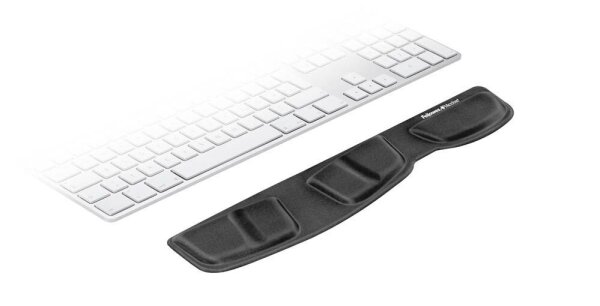 Fellowes Tastatur-Handballenauflage schwarz