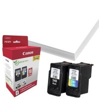 Canon PG-540 + CL-541 schwarz, color Druckköpfe +...