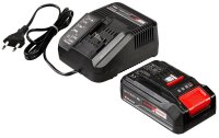Einhell Werkzeugakku mit Schnellladegerät PXC...