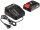 Einhell Werkzeugakku mit Schnellladegerät PXC Starter Kit Lithium-Ionen 2,5 Ah