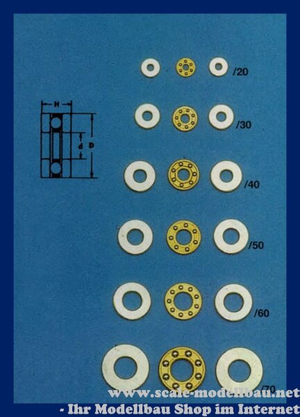 AXIAL-LAGER 5mmWelle  A