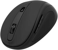 hama MW-400 V2 Maus kabellos schwarz