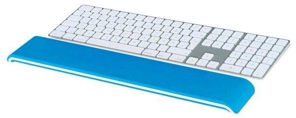 LEITZ Tastatur-Handballenauflage Ergo WOW blau, weiß
