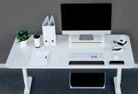 LEITZ Tastatur-Handballenauflage Ergo WOW schwarz, weiß