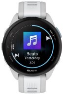 GARMIN Forerunner 165 Smartwatch dunstgrau/steinweiß
