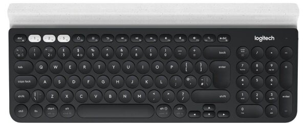 Logitech K780 Multi-Device Tastatur kabellos schwarz