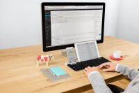 Logitech K780 Multi-Device Tastatur kabellos schwarz