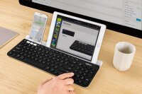 Logitech K780 Multi-Device Tastatur kabellos schwarz