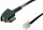 goobay TAE-F/RJ-11,RJ-14 Telefonkabel 3,0 m schwarz, 1 St.