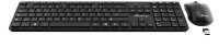 MediaRange MROS107 Tastatur-Maus-Set kabellos schwarz