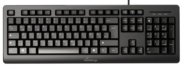 MediaRange MROS109 Tastatur kabelgebunden schwarz