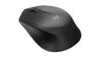 Logitech M330 Silent Plus Maus kabellos schwarz