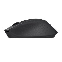 Logitech M330 Silent Plus Maus kabellos schwarz