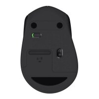 Logitech M330 Silent Plus Maus kabellos schwarz