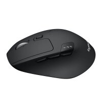Logitech Triathlon Mouse M720 Maus kabellos schwarz