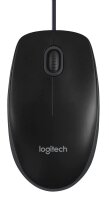 Logitech B100 Maus kabelgebunden schwarz