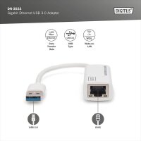 DIGITUS DN-3023  USB A/RJ-45 LAN-Adapter