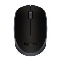 Logitech M171 Maus kabellos schwarz, grau