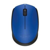 Logitech M171 Maus kabellos schwarz, blau