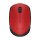 Logitech M171 Maus kabellos schwarz, rot