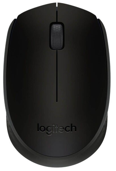 Logitech B170 Maus kabellos schwarz