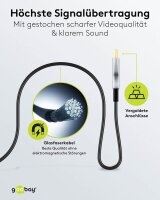 goobay optisches Hybrid HDMI Kabel 30,0 m schwarz, 1 St.