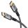 goobay DisplayPort 1.4 Kabel 1,0 m grau, schwarz, 1 St.