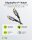 goobay DisplayPort 1.4 Kabel 1,0 m grau, schwarz, 1 St.