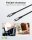 goobay Lightning/USB C Kabel 1,0 m grau, schwarz, 1 St.