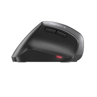 CHERRY MW 4500 LEFT Maus ergonomisch kabellos schwarz