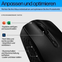 HP 425 Maus kabellos schwarz