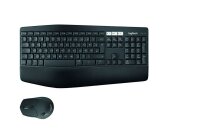 Logitech MK850 Performance Tastatur-Maus-Set kabellos schwarz