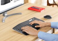Logitech MK850 Performance Tastatur-Maus-Set kabellos schwarz