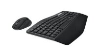 Logitech MK850 Performance Tastatur-Maus-Set kabellos schwarz