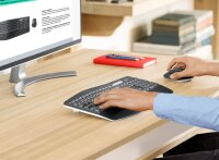 Logitech MK850 Performance Tastatur-Maus-Set kabellos schwarz