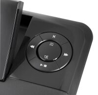 doro Comfort 4005 Schnurgebundenes Telefon-Set mit Anrufbeantworter schwarz