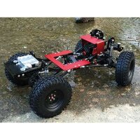 AMXrock Crawler Wild mit Seilwinde rot+gelb  ( 22150 )
